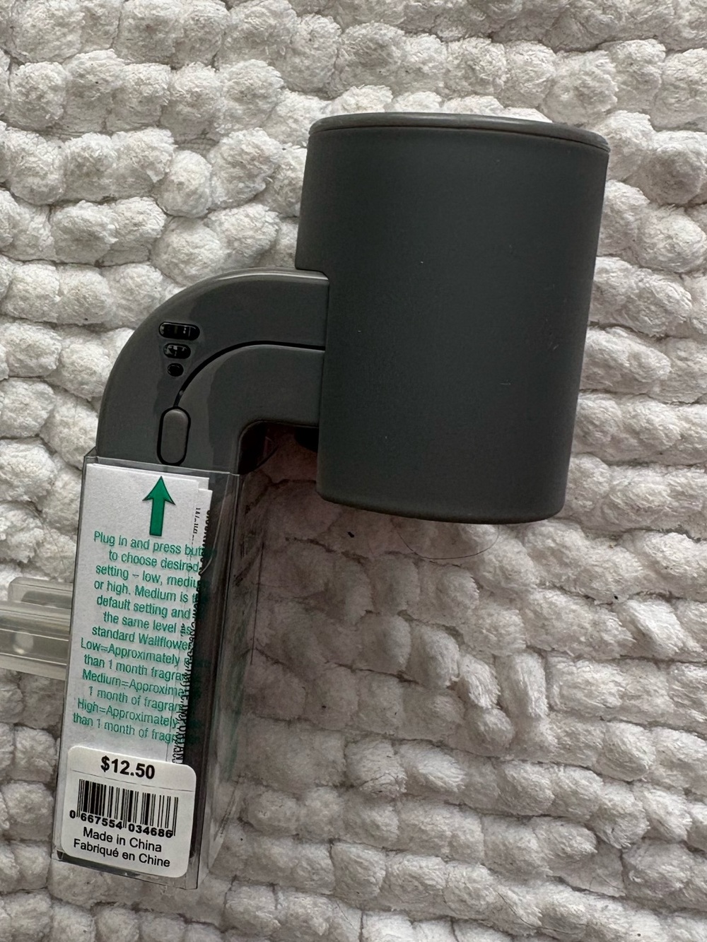 NWT Bath & Body Works Wallflowers Scent Control Plug-In - Gray - Picture 2 of 4